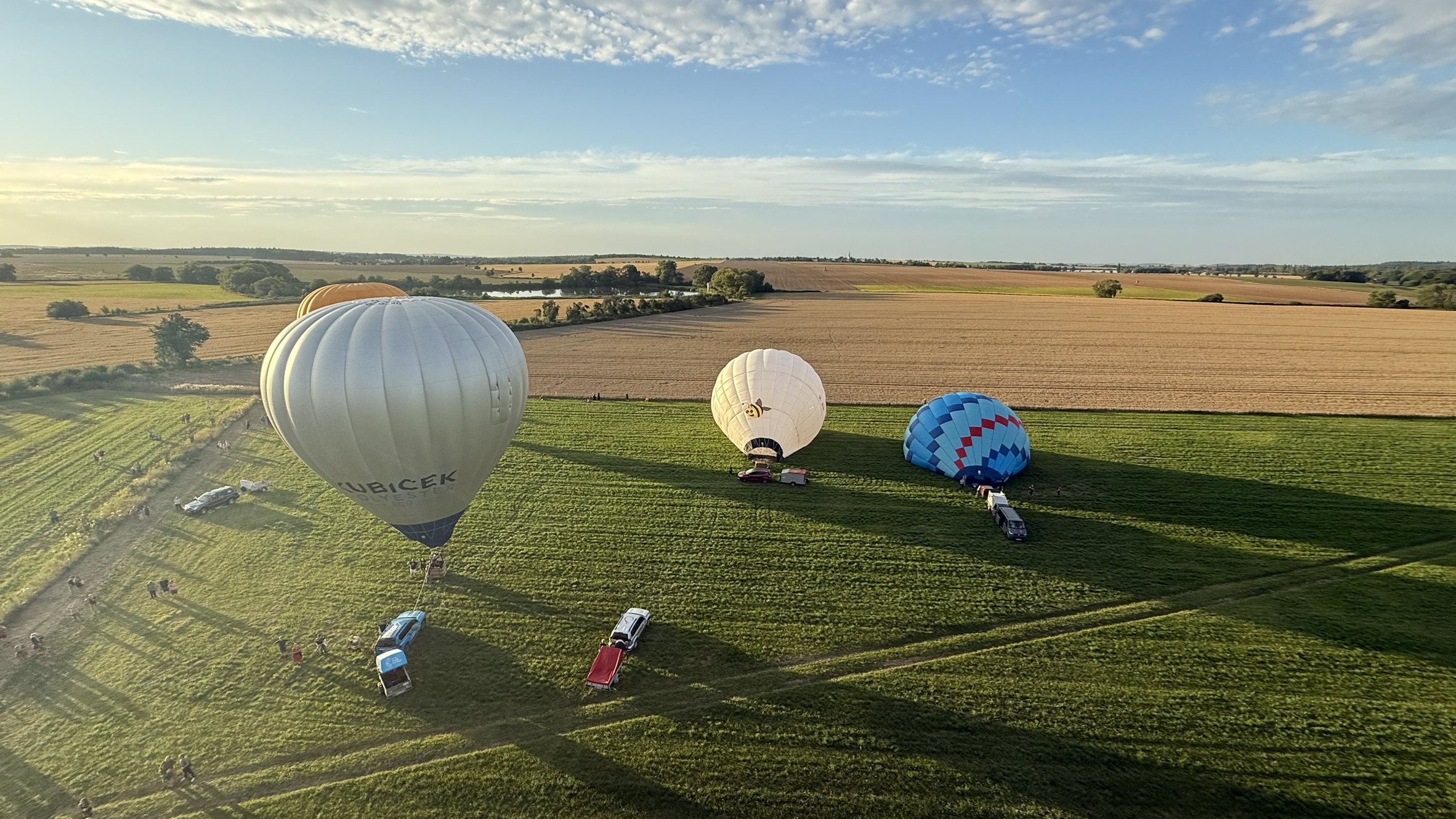 Balonové nebe na Farmě Bláto