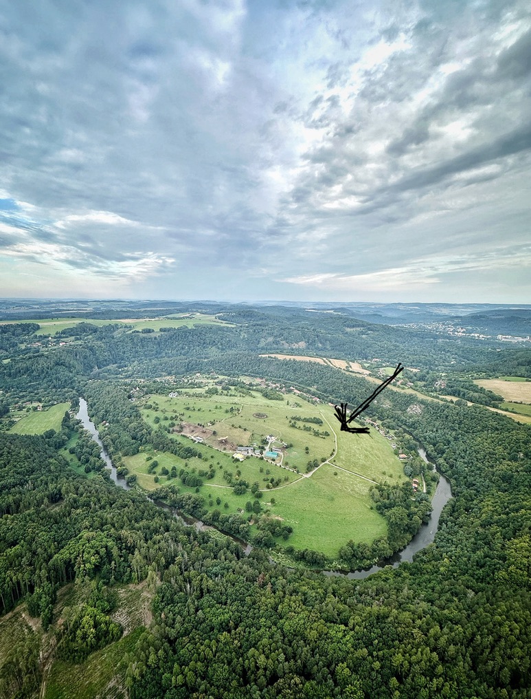Balonové nebe na Farmě Bláto